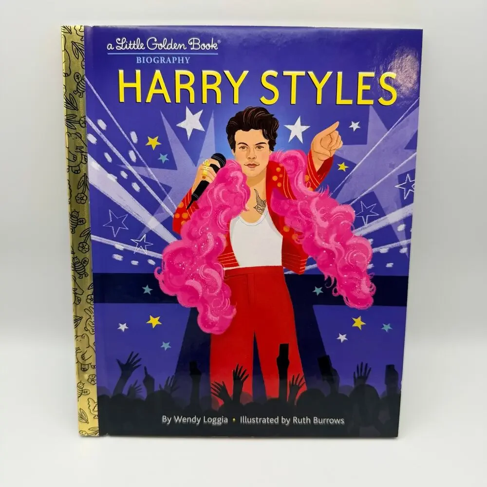Harry Styles Little Golden Book Biography Hardcover